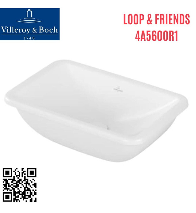 Chậu rửa lavabo Đức Villeroy-boch Loop & Friends 4A5600R1