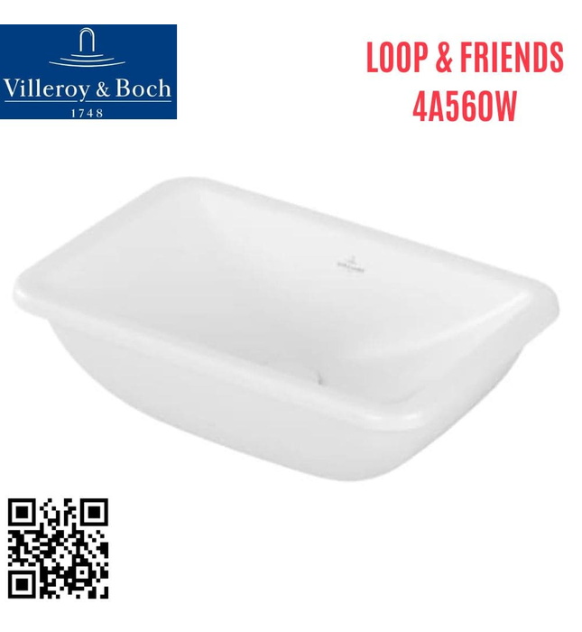 Chậu rửa lavabo Đức Villeroy-boch Loop & Friends 4A560W
