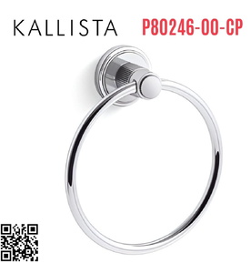 Vòng treo khăn màu chrome Kallista P80246-00-CP