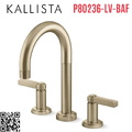 Vòi bồn tắm nóng lạnh màu vàng Kallista P80236-LV-BAF