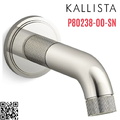 Vòi xả bồn tắm âm tường màu nickel Kallista P80238-00-SN