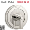 Mặt nạ điều chỉnh nhiệt độ sen tắm nickel Kallista P80240-LV-SN