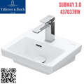 Chậu rửa lavabo Villeroy-boch Subway 3.0 437037RW