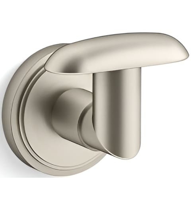 Móc treo tường đơn màu nickel Kallista P80286-00-BN