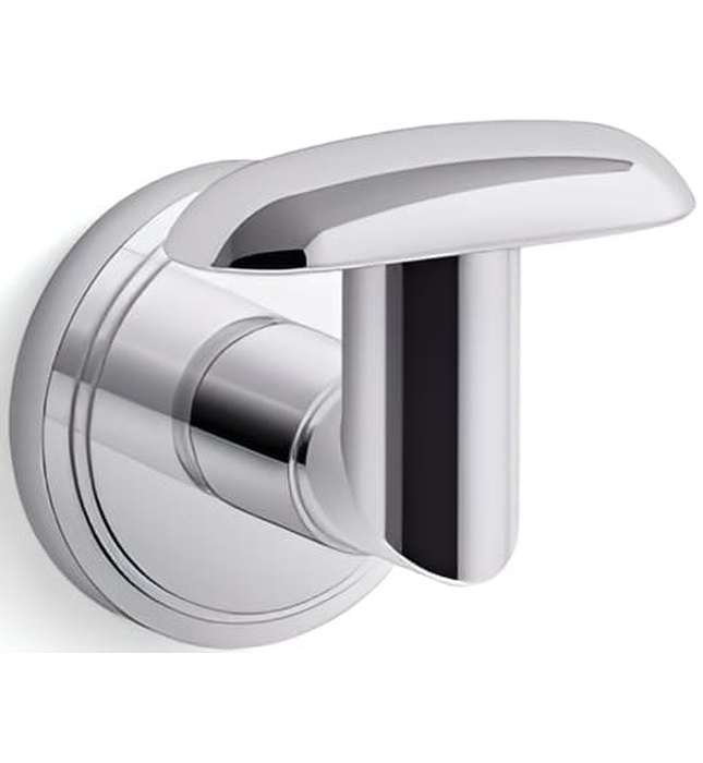 Móc treo tường đơn màu nickel Kallista P80286-00-SN