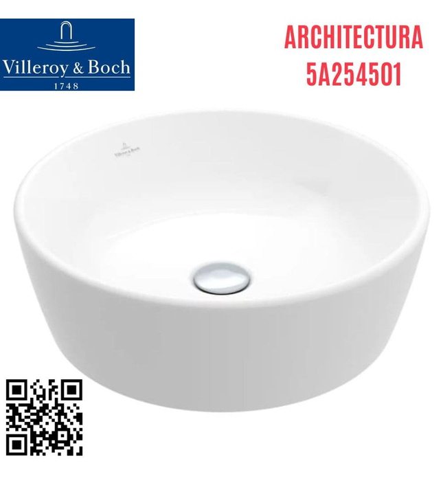 Chậu rửa lavabo Đức Villeroy-boch Architectura 5A254501