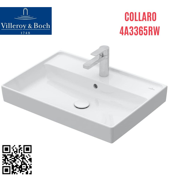 Chậu rửa lavabo Đức Villeroy-boch Collaro 4A3365RW