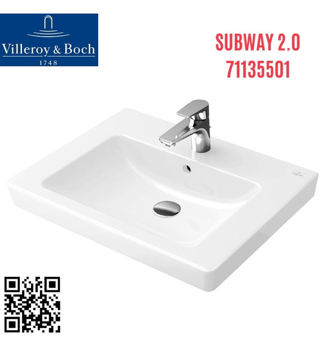 Chậu rửa lavabo Villeroy-boch Subway 2.0 71135501