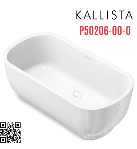 Bồn tắm oval đặt sàn 1.6m Kallista P50206-00-0