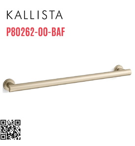 Thanh treo khăn đơn 24" màu vàng Kallista P80262-00-BAF