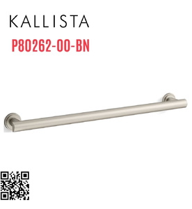 Thanh treo khăn đơn 24" màu nickel Kallista P80262-00-BN