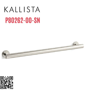 Thanh treo khăn đơn 24" màu nickel Kallista P80262-00-SN