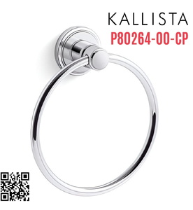 Vòng treo khăn màu chrome Kallista P80264-00-CP