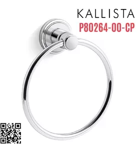 Vòng treo khăn màu chrome Kallista P80264-00-CP