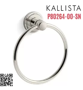 Vòng treo khăn màu nickel Kallista P80264-00-SN