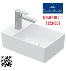 Chậu rửa lavabo Đức Villeroy-boch Memento 2.0 43234G01