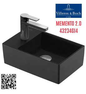 Chậu rửa lavabo Đức Villeroy-boch Memento 2.0 43234GI4