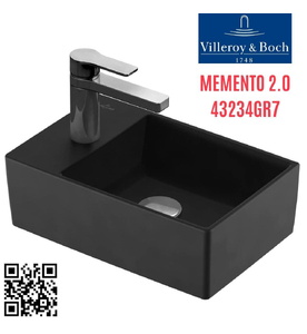 Chậu rửa lavabo Đức Villeroy-boch Memento 2.0 43234GR7