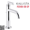 Vòi chậu rửa mặt nóng lạnh 1 chân chrome Kallista P32494-00-CP