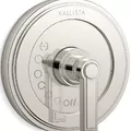 Mặt nạ điều khiển đơn sen tắm âm màu vàng Kallista P80254-LV-BAF