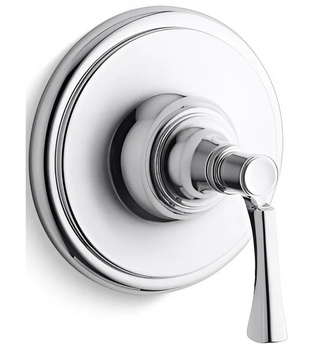 Mặt nạ điều chỉnh nhiệt độ sen tắm màu nickel Kallista P24622-LV-AD