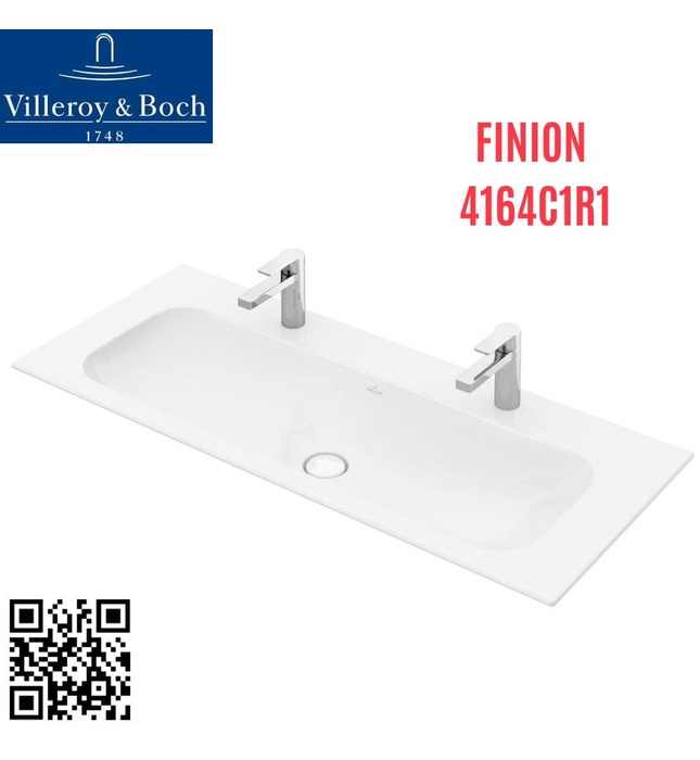 Chậu rửa lavabo Đức Villeroy-boch Finion 4164C1R1