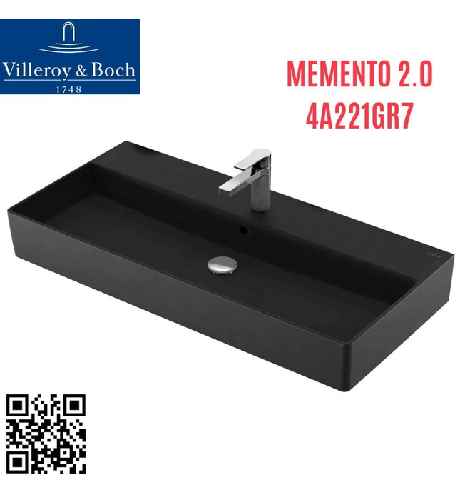 Chậu rửa lavabo Đức Villeroy-boch Memento 2.0 4A221GR7