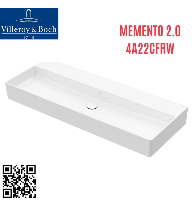 Chậu rửa lavabo Đức Villeroy-boch Memento 2.0 4A22CFRW