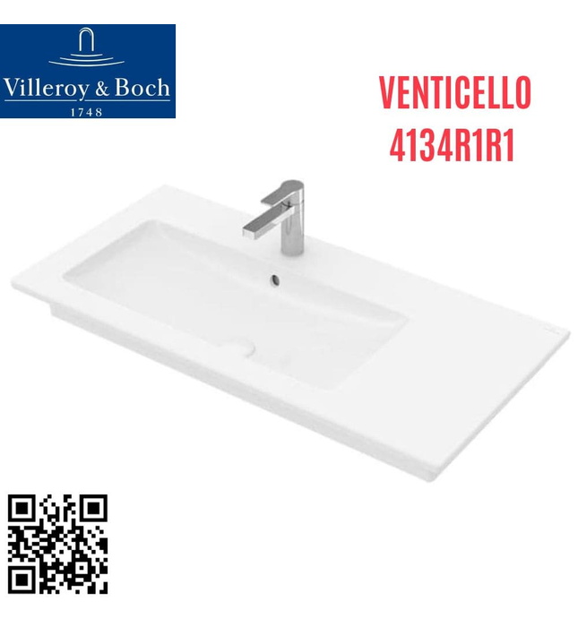 Chậu rửa lavabo Đức Villeroy-boch Venticello 4134R1R1