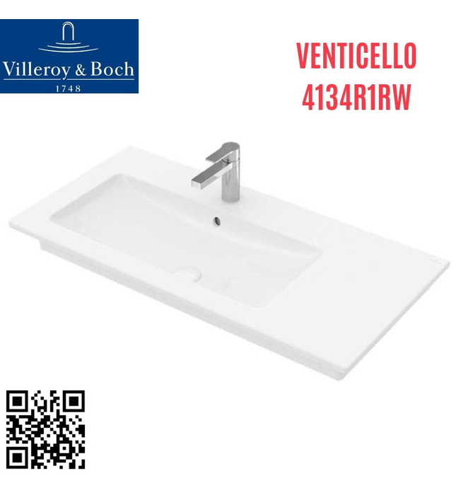 Chậu rửa lavabo Đức Villeroy-boch Venticello 4134R1RW