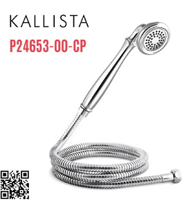 Bộ dây bát sen tắm cầm tay màu chrome Kallista P24653-00-CP