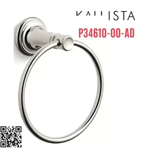 Vòng treo khăn màu nickel Kallista P34610-00-AD