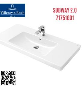 Chậu rửa lavabo Villeroy-boch Subway 2.0 71751G01