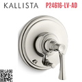 Mặt nạ điều khiển đơn và chuyển hướng nickel Kallista P24616-LV-AD