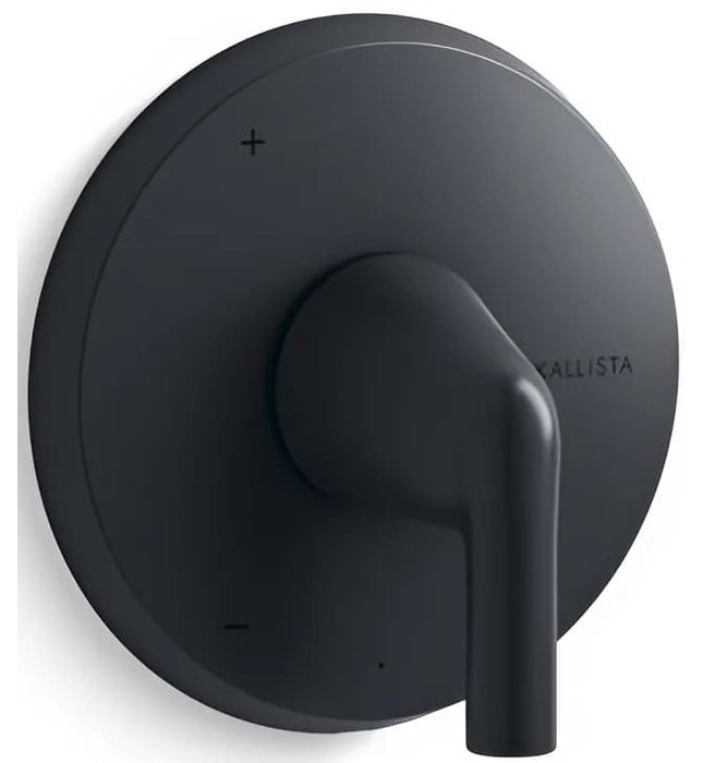 Mặt nạ điều khiển đơn sen tắm âm màu chrome Kallista P24815-LV-CP