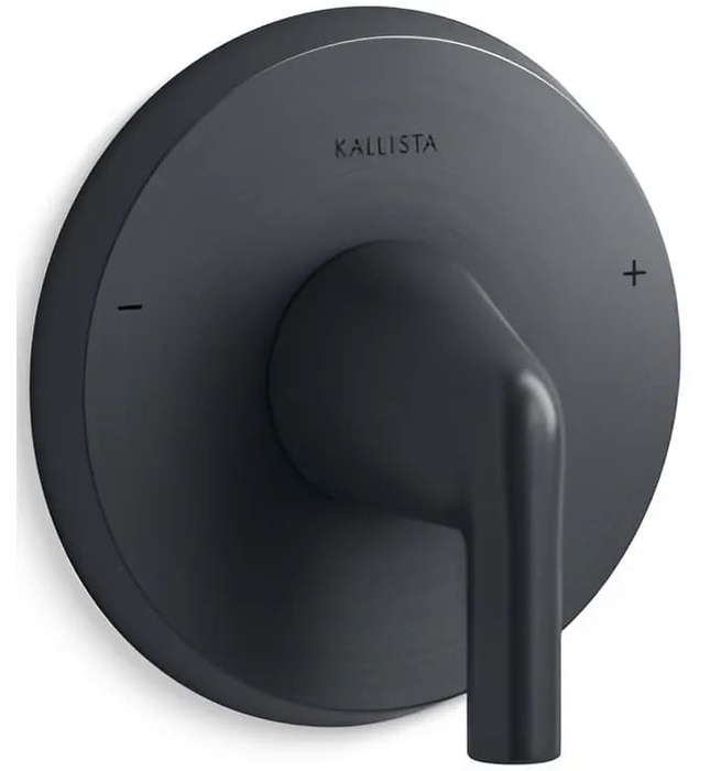 Mặt nạ điều chỉnh nhiệt độ màu chrome Kallista P24822-LV-CP