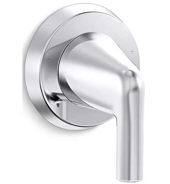 Mặt nạ điều khiển âm lượng sen tắm xanh đen Kallista P24823-LV-GN