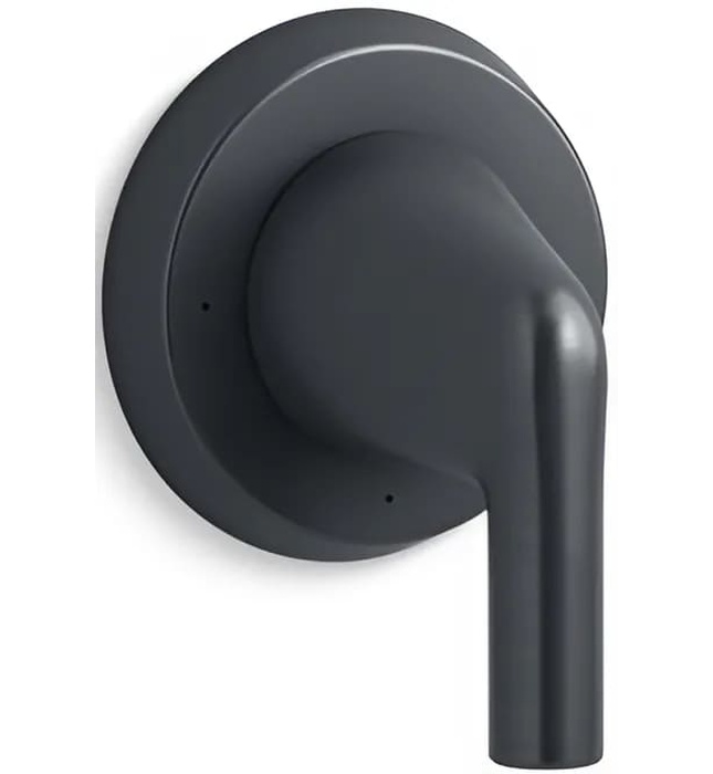 Mặt nạ điều khiển âm lượng sen tắm xanh đen Kallista P24823-LV-GN