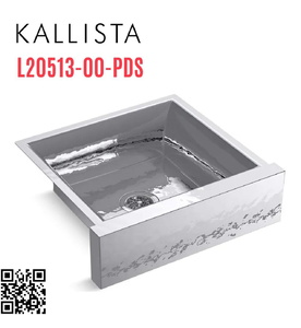 Chậu rửa bát 1 hố inox Kallista L20513-00-PDS