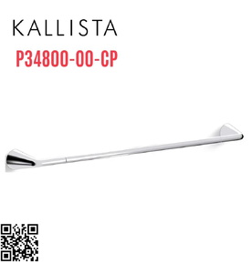 Thanh treo khăn đơn 24" màu chrome Kallista P34800-00-CP
