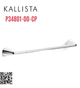 Thanh treo khăn đơn 18" màu chrome Kallista P34801-00-CP
