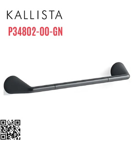 Thanh treo khăn đơn 12" màu xanh đen Kallista P34802-00-GN