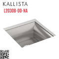 Chậu rửa bát 1 hố inox Kallista L20308-00-NA