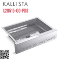 Chậu rửa bát 1 hố inox Kallista L20515-00-PDS