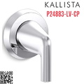 Mặt nạ chuyển hướng nước sen tắm 3 chiều chrome Kallista P24883-LV-CP