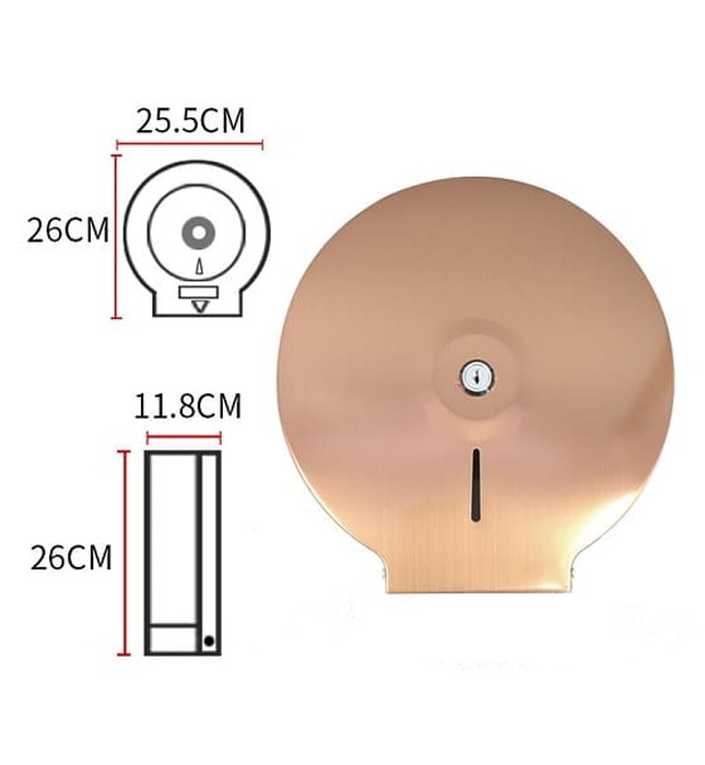 Hộp đựng giấy cuộn lớn Miken MK-1103RG