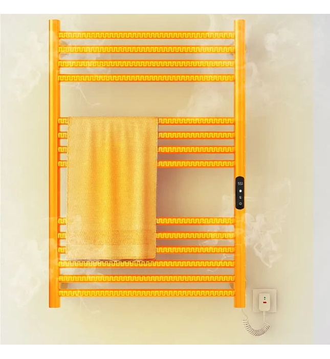 Giàn sấy khăn mặt khăn tắm màu vàng Miken G318G