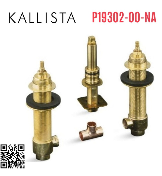 Van gốm lưu lượng cao vòi bồn tắm Kallista P19302-00-NA