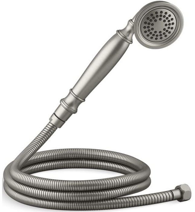 Bộ dây bát sen tắm cầm tay màu nickel Kallista P21425-MB-SN