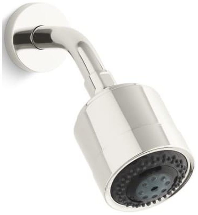 Bát sen tắm và tay sen gắn tường màu đen Kallista P21501-00-BL